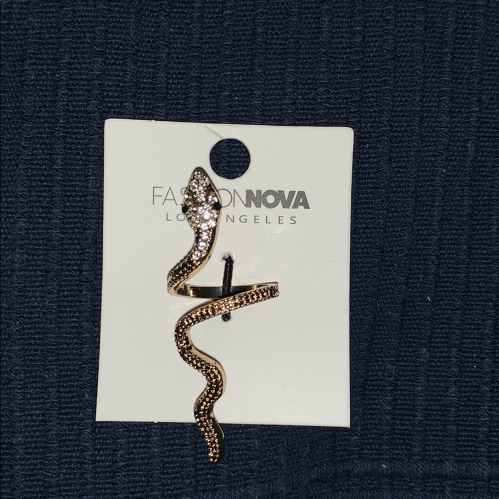 Snake All over Ring